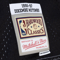 Atlanta Hawks Dikembe Mutombo 1996 Split Swingman Jersey - Black/White