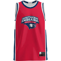 Southern Indiana Screaming Eagles Lightweight Basketball Jersey - Red