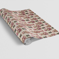 Pastel Christmas Wrapping Paper, Pink Nutcracker Gift Wrap Paper, Holiday Present Paper Roll, Festive Xmas Present Wrap