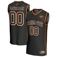 Oklahoma State Cowboys Lightweight Collegiate Basketball NIL Pick-A-Player Fashion Jersey - Black