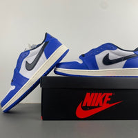 Low Top Sneakers, Blue White Colorway, Christmas Design, Lace Up Design, Casual Gift for Sneaker Fans