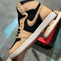 Retro High Top Sneakers, Black Colorway, Lace Up Design, Casual Gift for Sneaker Fans