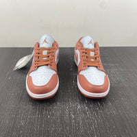 Low Top Sneakers, White Pink Colorway, Lace Up Design, Casual Gift for Sneaker Fans