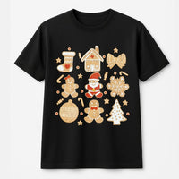 Holiday Gingerbread Tee, Gingerbread Christmas T-Shirt, Adorable Gingerbread Man Shirt, Festive Christmas Cookie Tee, Holiday Present Shirt