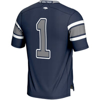 #1 Nevada Wolf Pack Endzone Football Jersey - Navy