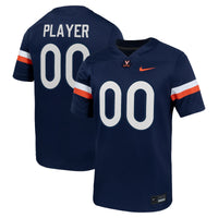 Virginia Cavaliers NIL Pick-A-Player Football Game Jersey - Navy