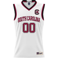 South Carolina Gamecocks Lightweight NIL Pick-A-Player Basketball Jersey - White