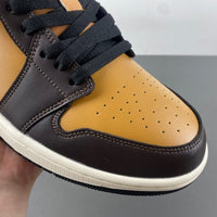 Low Top Sneakers, Black Brown Colorway, Lace Up Design, Casual Gift for Sneaker Fans