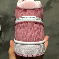 Sneakers, Red Pink Colorway, Lace Up Design, Casual Gift for Sneaker Fans
