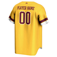 Minnesota Golden Gophers NIL Pick-A-Player Lightweight Baseball Jersey - Gold