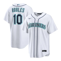 Seattle Mariners Victor Robles White Home Replica Jersey