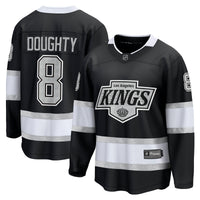 Los Angeles Kings Drew Doughty Black Home Premier Breakaway Player Jersey