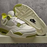 Mid Top Sneakers, Green Colorway, Lace Up Design, Casual Gift for Sneaker Fans