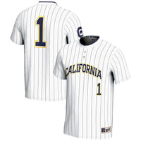 #1 Cal Bears Lightweight Softball Jersey - White