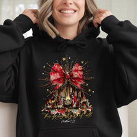 Greatest Present of All Hoodie, Nativity Scene Christmas Hoodie, Religious Christian Hoodie, Holiday Faith Hooded Sweatshirt, Xmas Present for Him