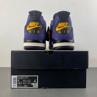 Retro Low Top Sneakers, Purple Colorway, Lace Up Design, Casual Gift for Sneaker Fans