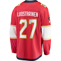 Florida Panthers Eetu Luostarinen Red Home Breakaway Player Jersey