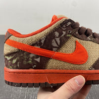 Low Top Sneakers, Beige Orange Colorway, Lace Up Design, Casual Gift for Sneaker Fans