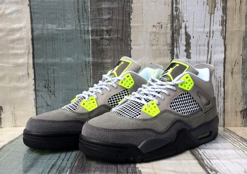 Low Top Sneakers, Green Gray Colorway, Lace Up Design, Casual Gift for Sneaker Fans