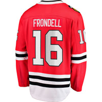 Chicago Blackhawks Anton Frondell Red Breakaway Jersey