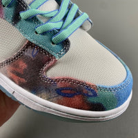 Low Top Sneakers, White Pink Colorway, Lace Up Design, Casual Gift for Sneaker Fans