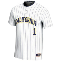 #1 Cal Bears Lightweight Softball Jersey - White