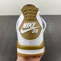 Sneakers, White Yellow Colorway, Leather Footwear, Lace Up Design, Casual Gift for Sneaker Fans