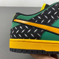 Low Top Sneakers, Black Red Green Pink Colorway, Mismatched Colorway, Lace Up Design, Casual Gift for Sneaker Fans