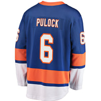 New York Islanders Ryan Pulock Royal Breakaway Player Jersey