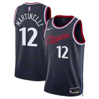 Los Angeles Clippers Replica Icon Edition Swingman Jersey - Navy - Nick Martinelli