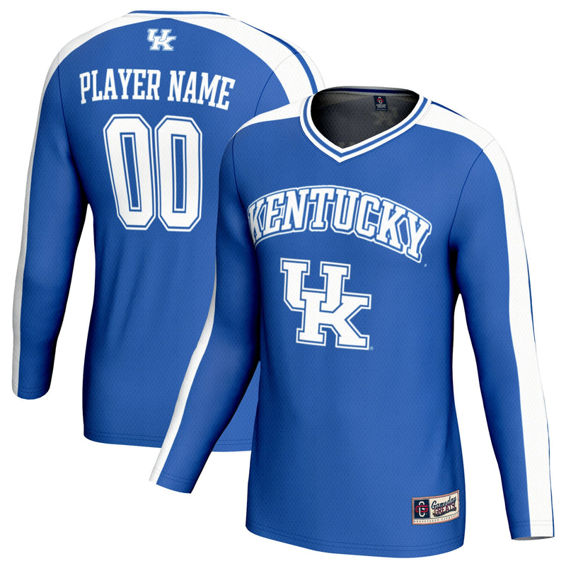 Kentucky Wildcats NIL Pick-A-Player Lightweight Collegiate Volleyball Fashion Jersey - Royal
