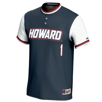 #1 Howard Bison Lightweight Softball Jersey - Navy