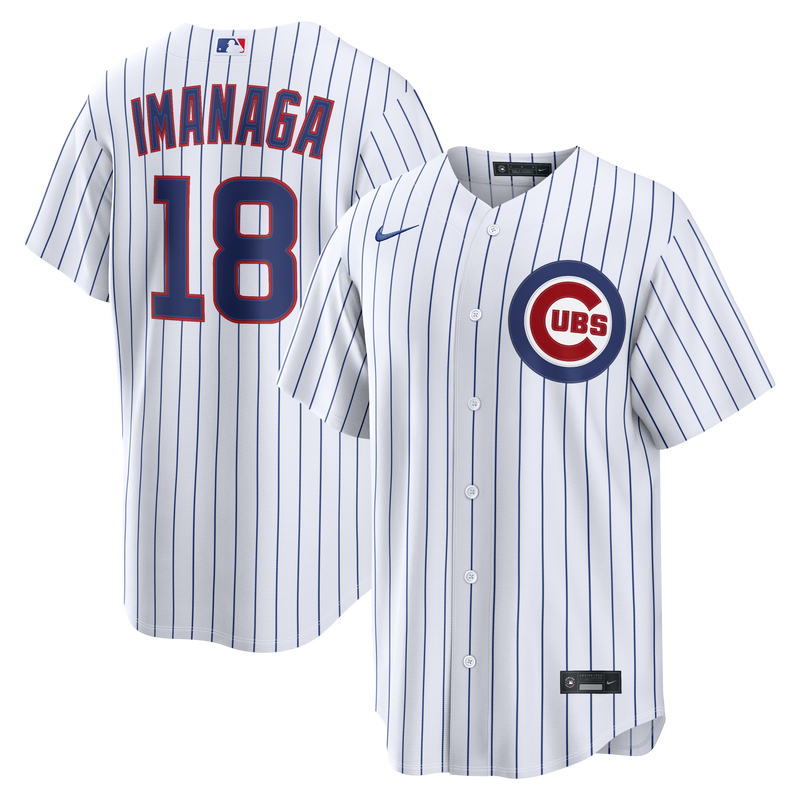 Chicago Cubs Shota Imanaga White Home Replica Jersey