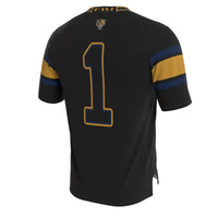 FIU Panthers Lightweight Collegiate Football Blackout Fashion Jersey