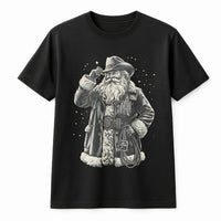 Western Santa Shirt, Cowboy Santa T-Shirt, Vintage Western Christmas Tee, Retro Cowboy Holiday Shirt, Country Christmas Graphic Tee