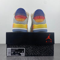 Low Top Sneakers, Blue White Yellow Colorway, Gradient Colorway, Lace Up Design, Casual Gift for Sneaker Fans