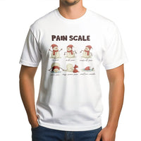 Humorous Medical Humor Shirt, Snowman Pain Scale Christmas Nurse T-Shirt, Holiday Healthcare Graphic Tee, Winter Hospital Tee, Present for RN