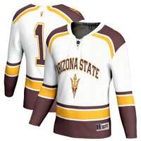 Arizona State Sun Devils Lightweight Hockey Fashion Jersey - White