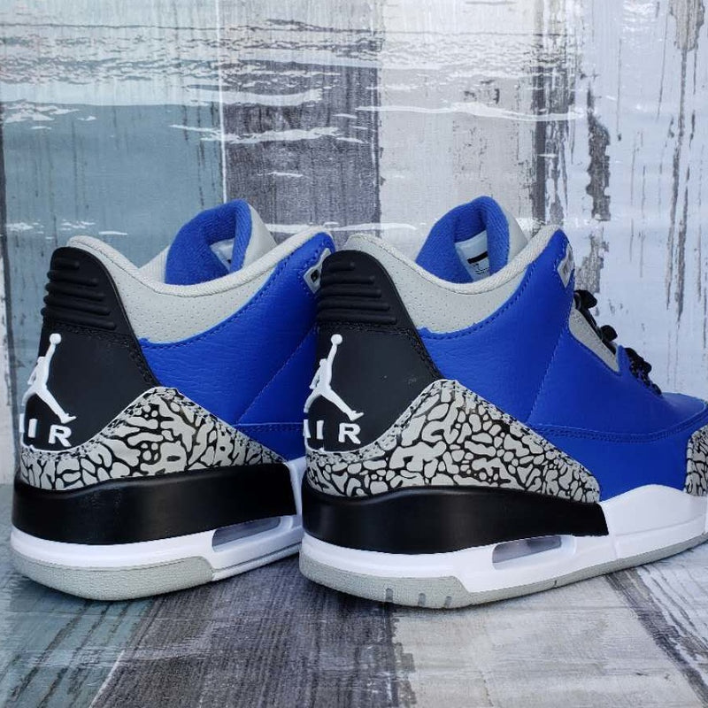Sneakers, Blue Black Colorway, Lace Up Design, Casual Gift for Sneaker Fans