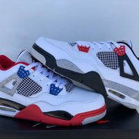 Sneakers, White Red Colorway, Lace Up Design, Casual Gift for Sneaker Fans