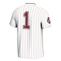 #1 South Carolina Gamecocks Lightweight Softball Jersey - White