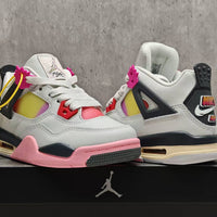 Mid Top Sneakers, Pink Colorway, Lace Up Design, Casual Gift for Sneaker Fans