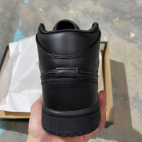 Retro Mid Top Sneakers, Black Colorway, Lace Up Design, Casual Gift for Sneaker Fans