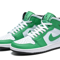 Sneakers, Green Colorway, Lace Up Design, Casual Gift for Sneaker Fans