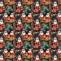 Christmas Fort Magic Gift Wrap, Treehouse Santa Wrapping Paper, Whimsical Holiday Wrapping Paper, Kids Xmas Present Gift Wrap Roll