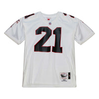 Atlanta Falcons 1991 Deion Sanders White Authentic Throwback Retired Player Jersey