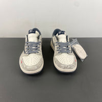 Low Top Sneakers, Off White Red Gray Colorway, Reverse Hook Design, Lace Up Design, Casual Gift for Sneaker Fans