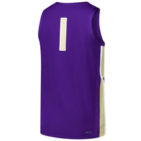 #1 James Madison Dukes Replica Basketball Jersey - Purple