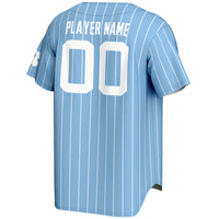 North Carolina Tar Heels NIL Pick-A-Player Lightweight Baseball Jersey - Carolina Blue