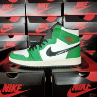 Sneakers, White Green Colorway, Lace Up Design, Casual Gift for Sneaker Fans